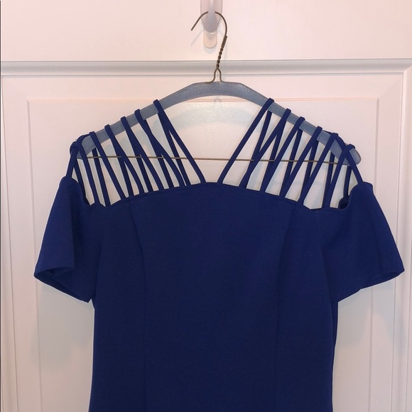 GUESS Royal Blue Bodycon Dress - Picture 2 of 8